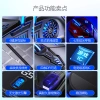 Silver Sculpture G5 wired mouse, glowing game, e-sports, mechanical, silent computer accessories, cross-border private mold, Amazon wholesale details Picture
